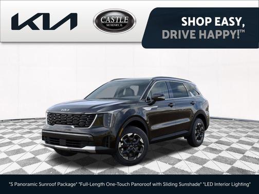 Ebony Black 2026 Kia Sorento S