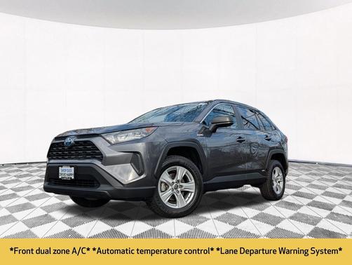 Magnetic Gray Metallic 2021 Toyota RAV4 Hybrid LE