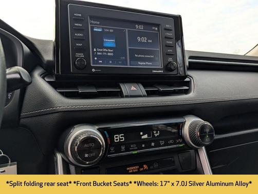 Magnetic Gray Metallic 2021 Toyota RAV4 Hybrid LE