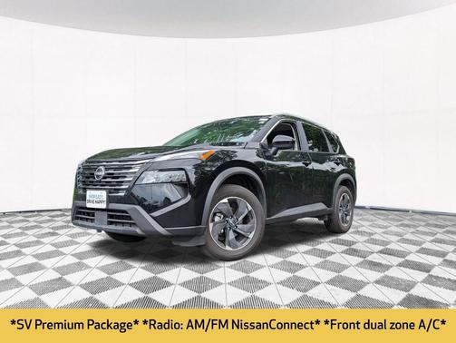 Super Black 2024 Nissan Rogue SV