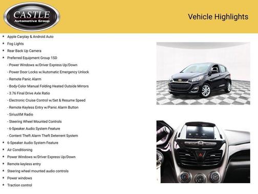 2019 Chevrolet Spark 1LT