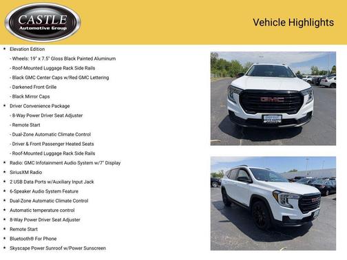 Summit White 2022 GMC Terrain SLE
