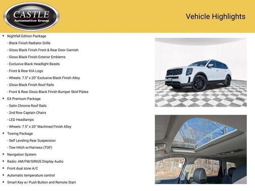 Glacial White Pearl 2021 Kia Telluride EX