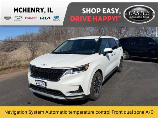 Snow White Pearl 2023 Kia Carnival EX