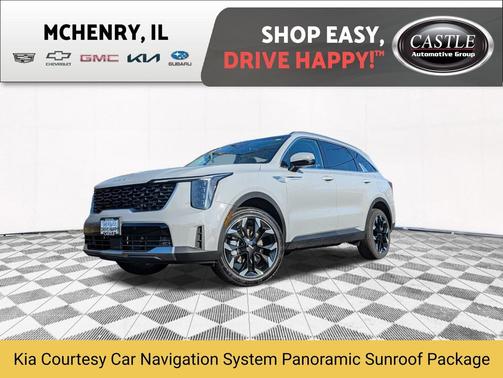 Wolf Gray 2025 Kia Sorento EX