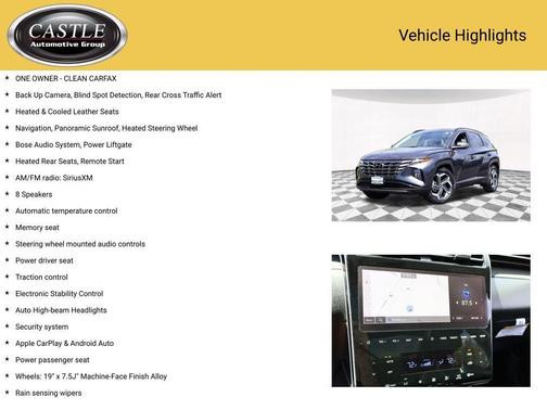 2022 Hyundai TUCSON Limited