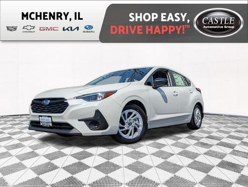 Crystal White Pearl 2025 Subaru Impreza Base