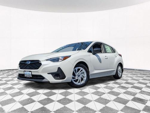 Crystal White Pearl 2025 Subaru Impreza Base