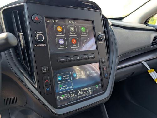 Crystal White Pearl 2025 Subaru Impreza Base