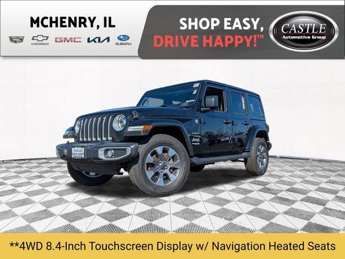 Black Clearcoat 2022 Jeep Wrangler Unlimited Sahara