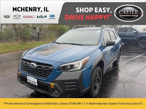 Geyser Blue 2022 Subaru Outback Wilderness