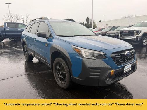 Geyser Blue 2022 Subaru Outback Wilderness