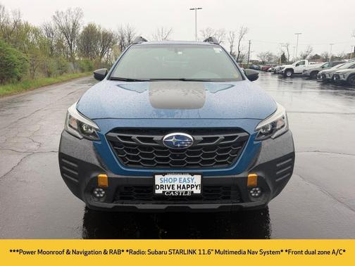 Geyser Blue 2022 Subaru Outback Wilderness
