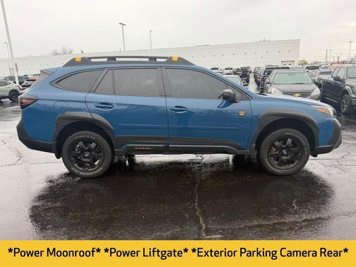 Geyser Blue 2022 Subaru Outback Wilderness