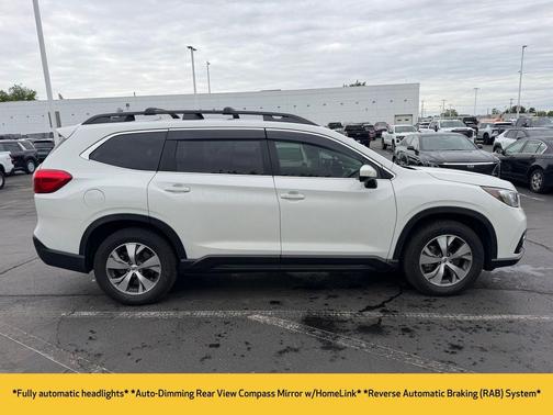 Crystal White Pearl 2021 Subaru Ascent Premium 7-Passenger