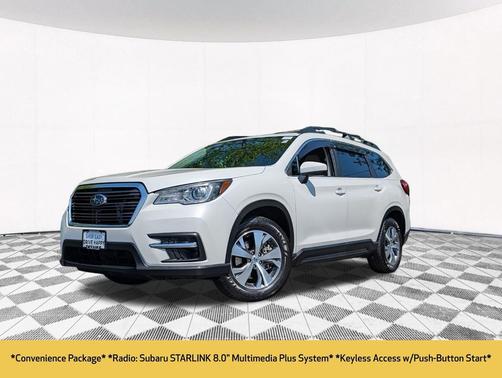 Crystal White Pearl 2021 Subaru Ascent Premium 7-Passenger