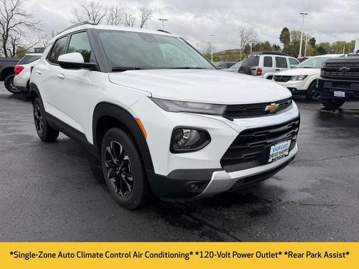 Summit White 2023 Chevrolet Trailblazer LT