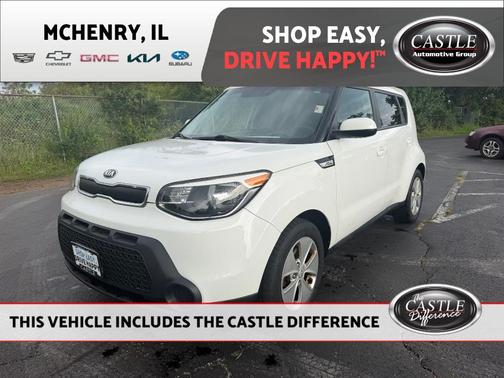 Clear White 2016 Kia Soul Base