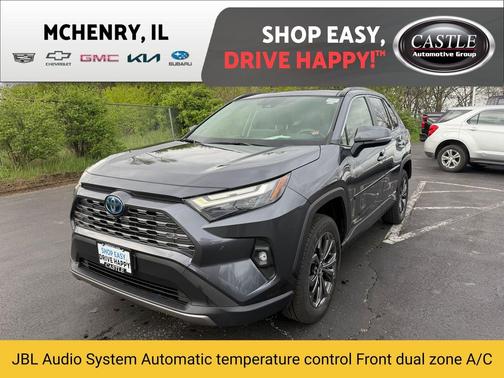 Magnetic Gray Metallic 2023 Toyota RAV4 Hybrid Limited