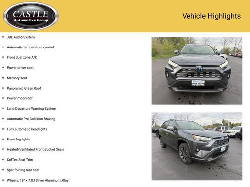 Magnetic Gray Metallic 2023 Toyota RAV4 Hybrid Limited