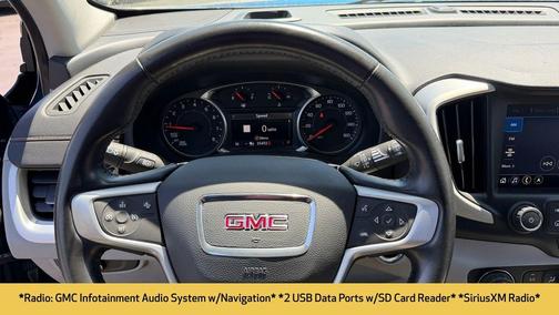 Blue Emerald Metallic 2021 GMC Terrain SLE