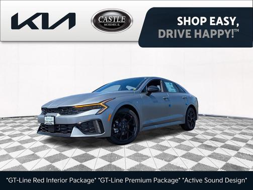 Steel Matte Gray 2026 Kia K5 GT-Line FWD