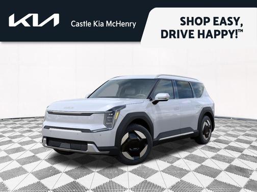 Glacial White Pearl 2026 Kia EV9 Wind