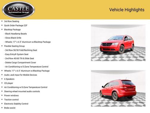2017 Dodge Journey SE