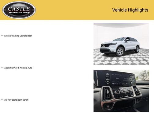 Glacial White Pearl 2023 Kia Sorento LX