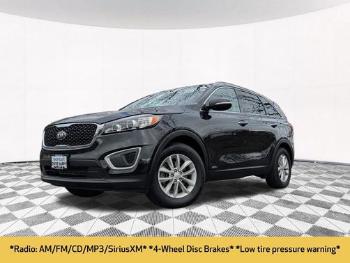 Ebony Black 2017 Kia Sorento LX
