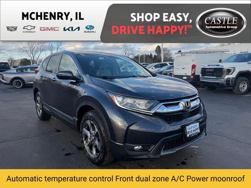 Gray 2019 Honda CR-V EX