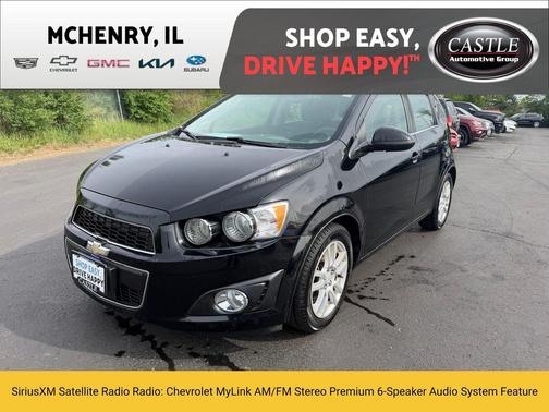 Mosaic Black Metallic 2016 Chevrolet Sonic LT