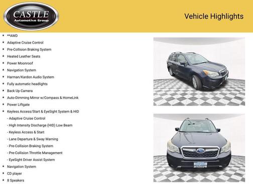 2014 Subaru Forester 2.5i Touring