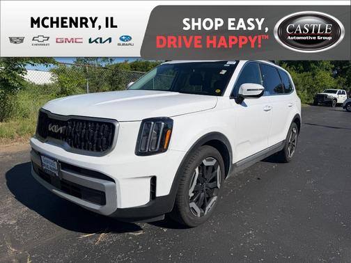 Glacial White Pearl 2025 Kia Telluride EX