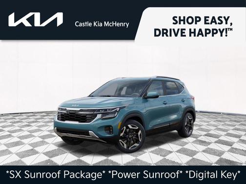 Pluton Blue 2026 Kia Seltos SX