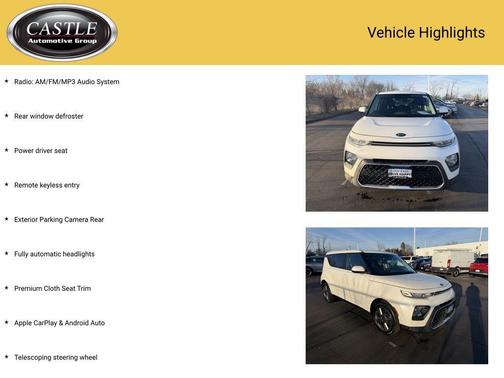 Snow White Pearl 2021 Kia Soul S