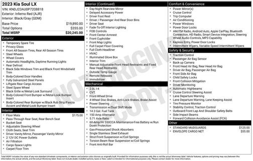 2023 Kia Soul LX