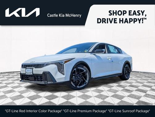 Snow White Pearl 2026 Kia K4 GT-Line