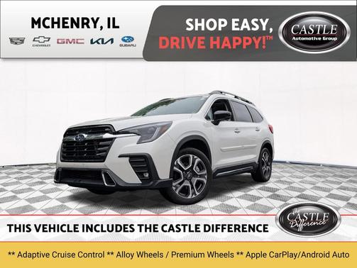 Crystal White Pearl 2024 Subaru Ascent Touring 7-Passenger