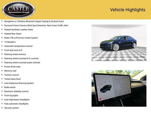2018 Tesla Model 3 Standard