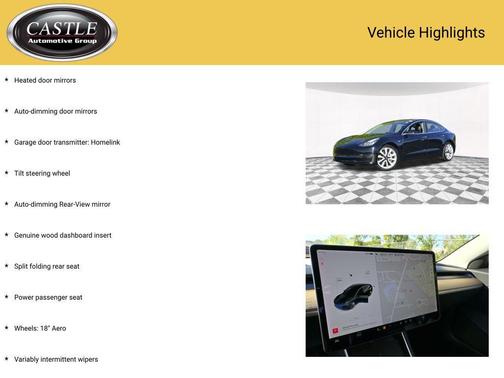 2018 Tesla Model 3 Standard