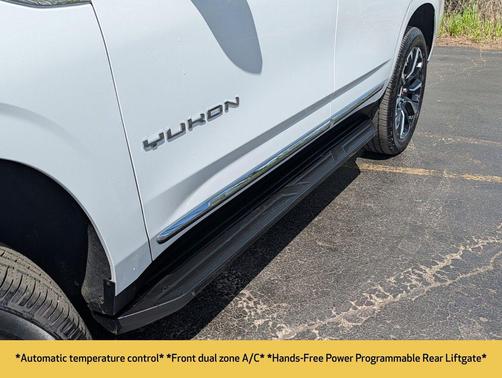 Summit White 2023 GMC Yukon SLT