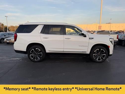 Summit White 2023 GMC Yukon SLT
