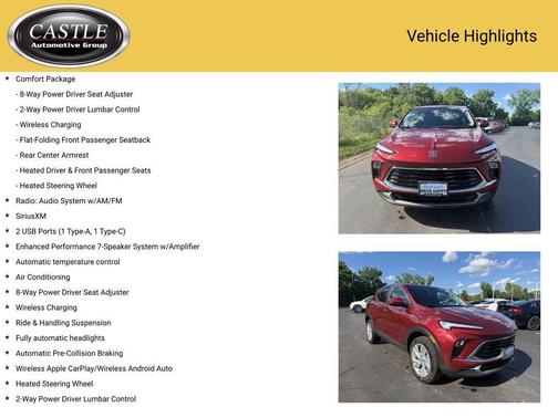 Cinnabar Metallic 2024 Buick Encore GX Preferred