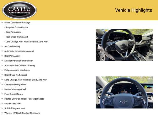 Summit White 2025 Chevrolet Trax FWD ACTIV