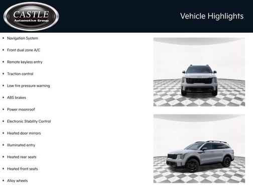 Wolf Gray 2026 Kia Sorento SX
