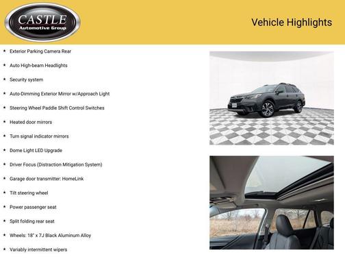 2020 Subaru Outback Limited