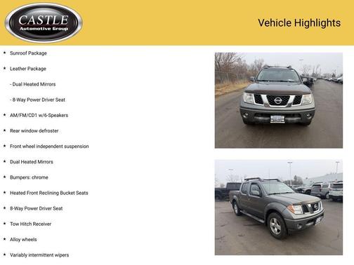 2006 Nissan Frontier LE Crew Cab