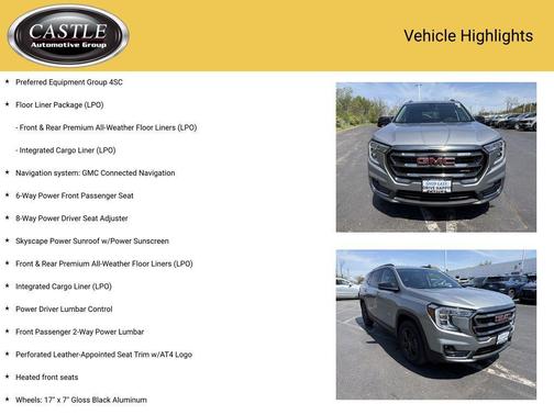 Sterling Metallic 2024 GMC Terrain AWD AT4