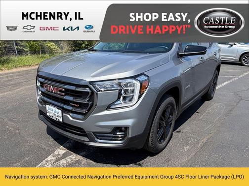 Sterling Metallic 2024 GMC Terrain AWD AT4